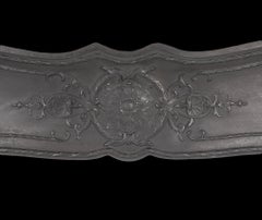 Antique Rococo Fireplace Insert in the Louis XV Manner French, 19th century.