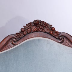 Antikes Rokoko-Revival-Sofa aus laminiertem Rosenholz mit Gürtel, Rosalie, um 1860