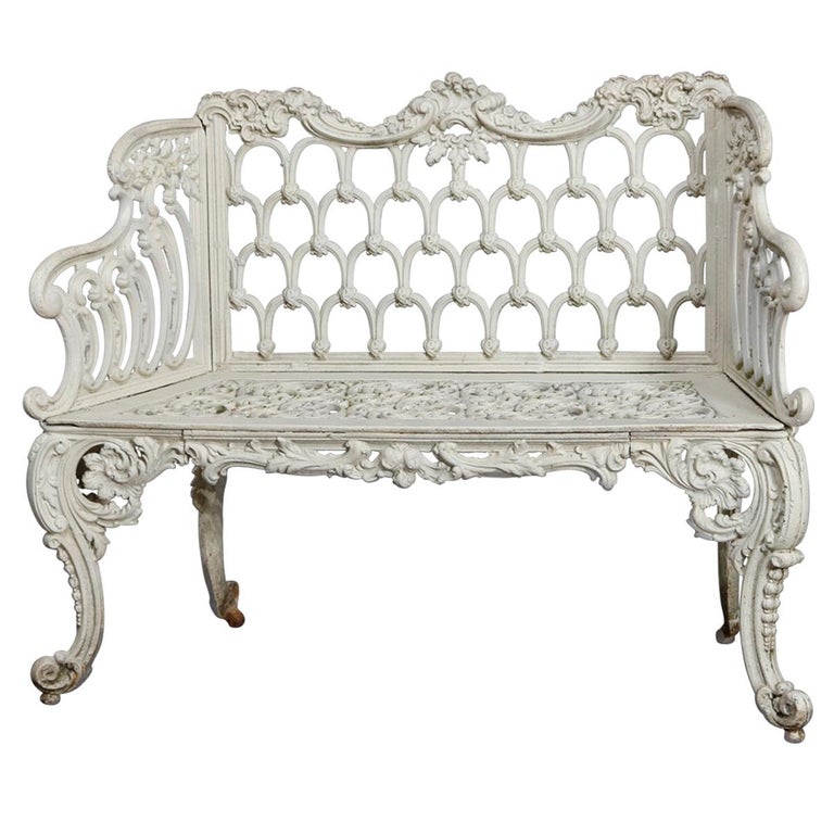 Cast Iron Garden Benches 38 For Sale On 1stdibs