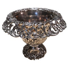 Antique Roger Williams 2-Piece Sterling Silver Vase