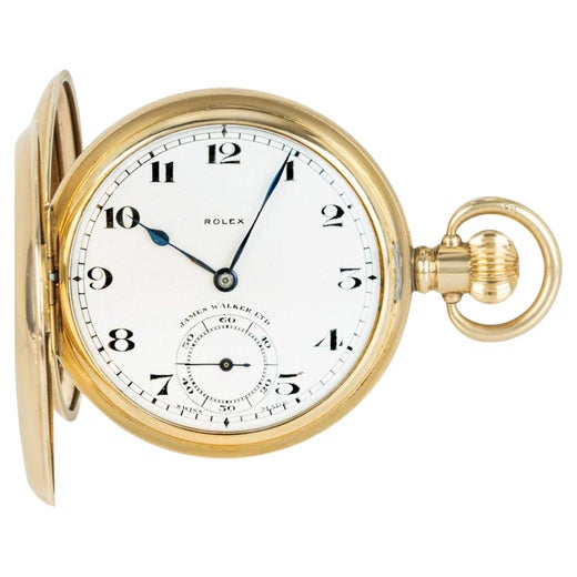 rolex pocket watch gold