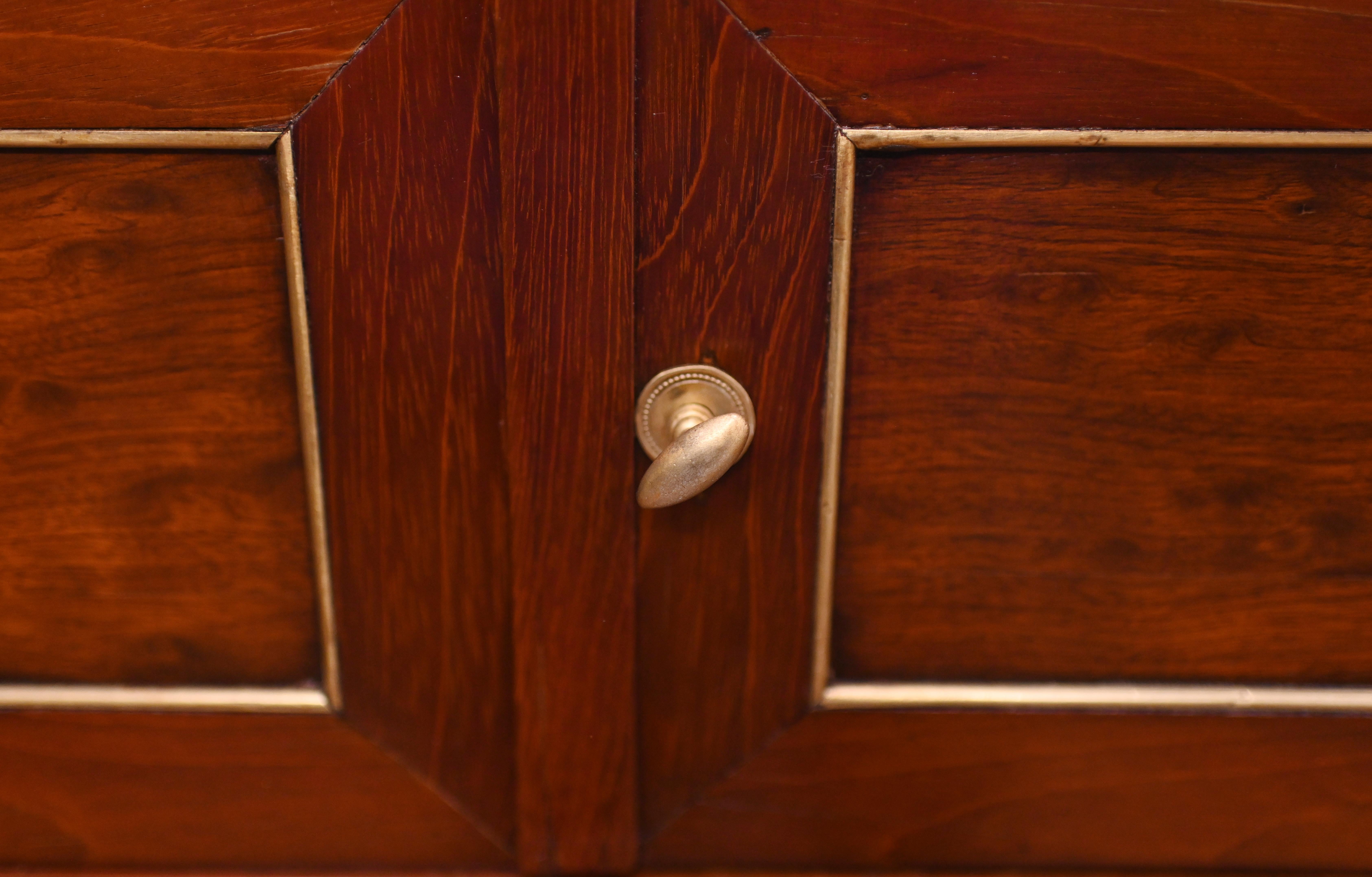 Classy French Empire roll top desk in mahogany
Plenty of storage with all the cubby holes and drawers
Writing surface revealed by opening up the roll top section
Circa 1880 on this beautiful piece of French cabinet making
Bought from a dealer on