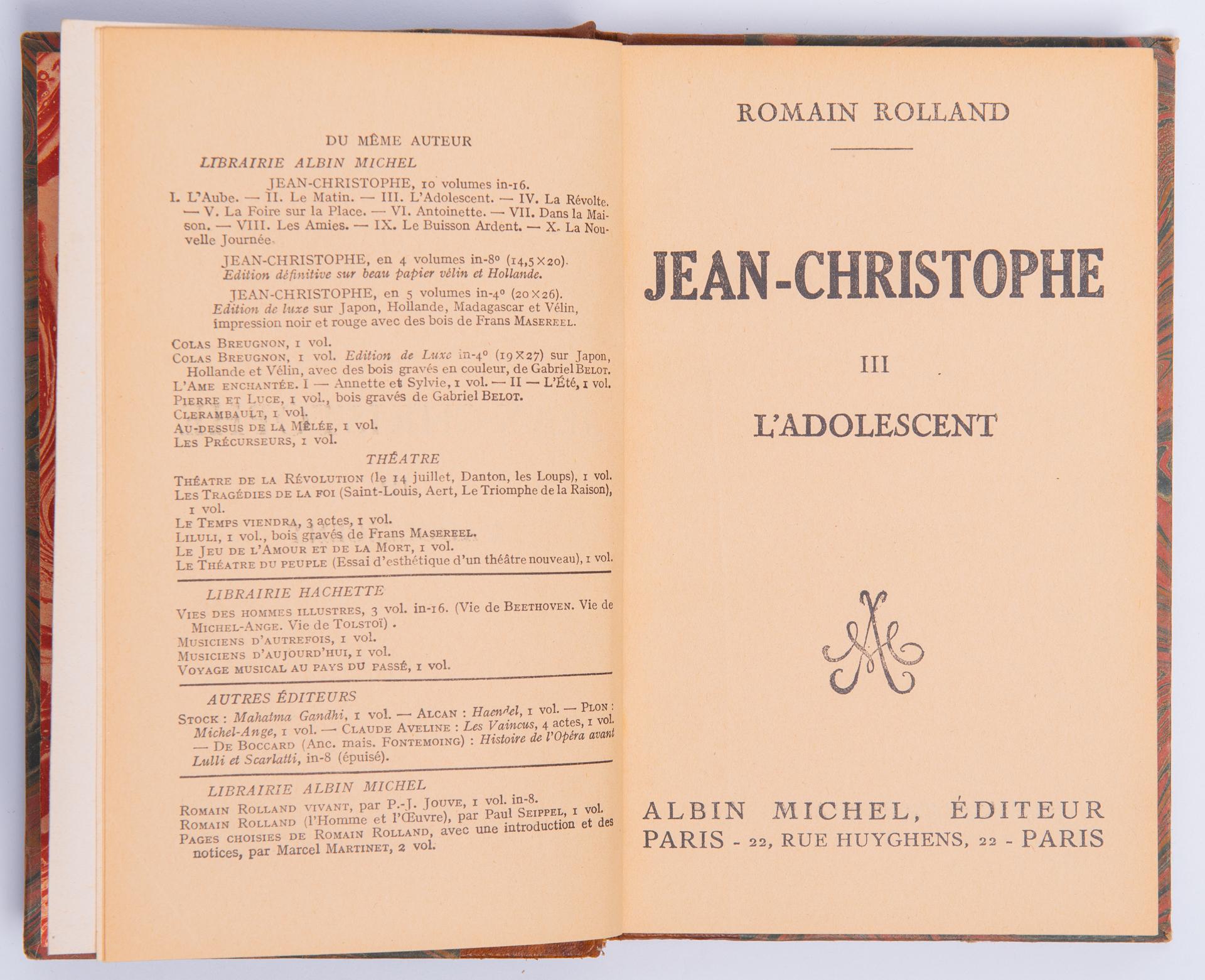 Antike Rolland-Bücher in französischer Sprache (Papier) im Angebot