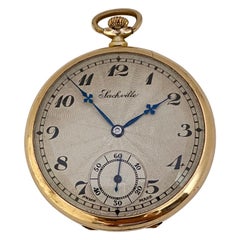 Antique Rolled Gold Dress Pocket Watch