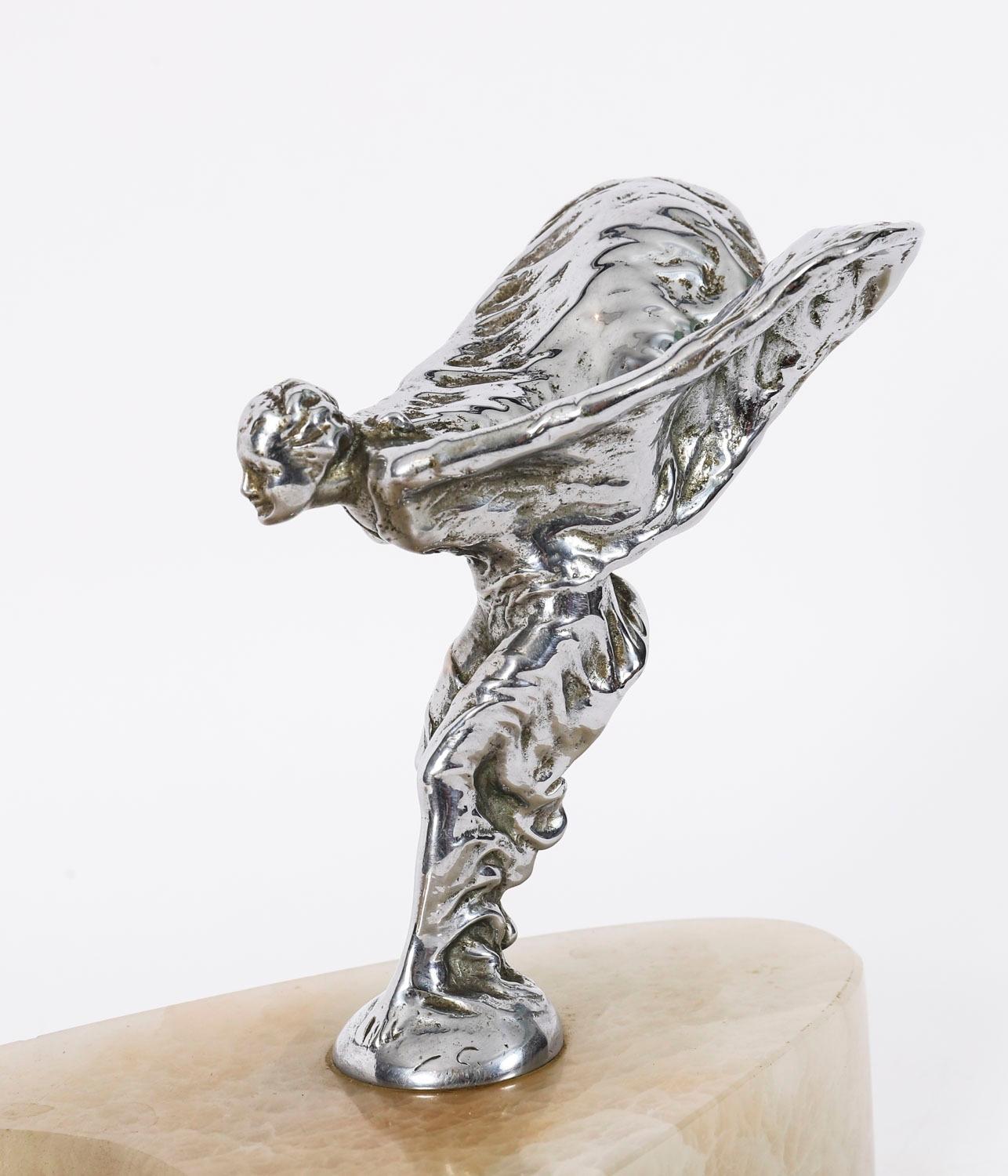 Mascotte de voiture ancienne Rolls Royce Spirit of Ecstasy Début du 20e siècle en vente 6