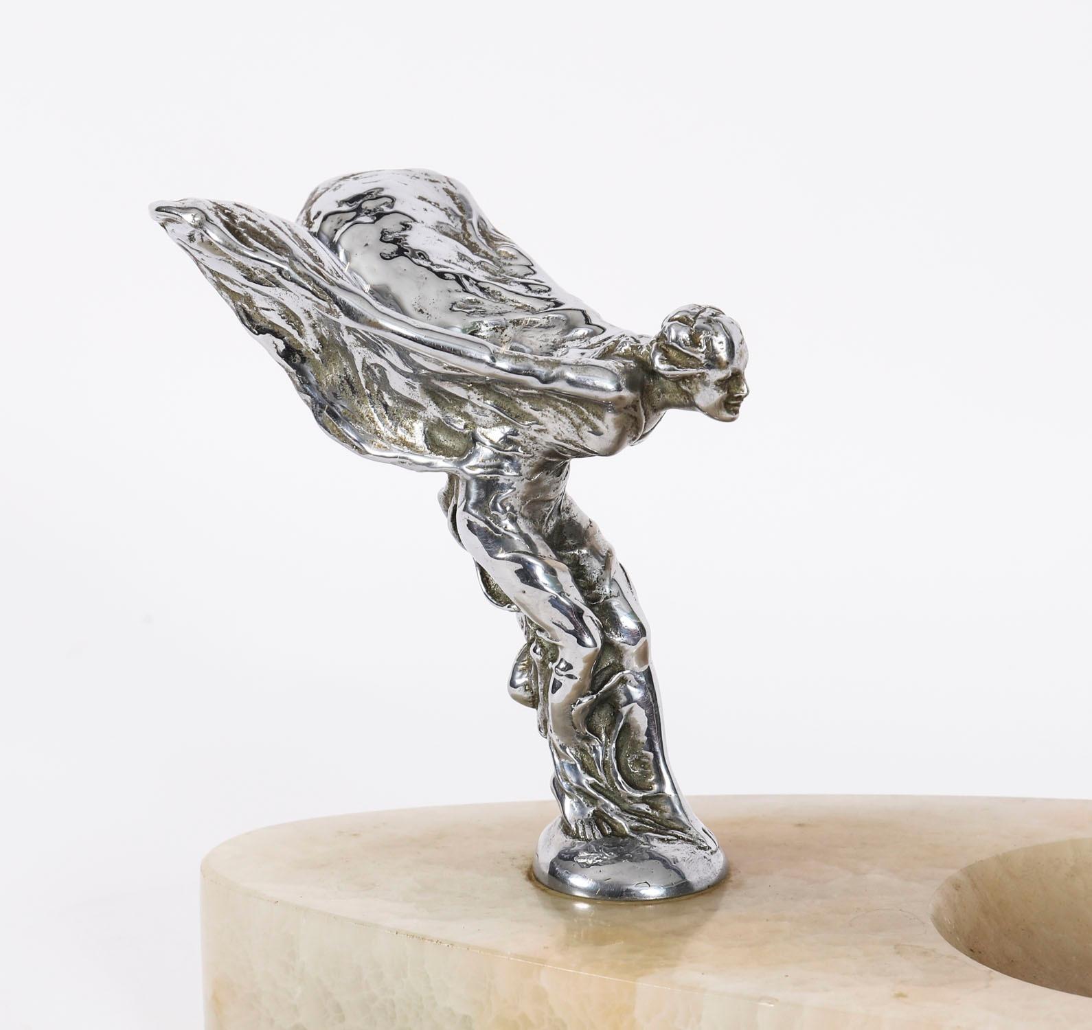 Mascotte de voiture ancienne Rolls Royce Spirit of Ecstasy Début du 20e siècle en vente 8