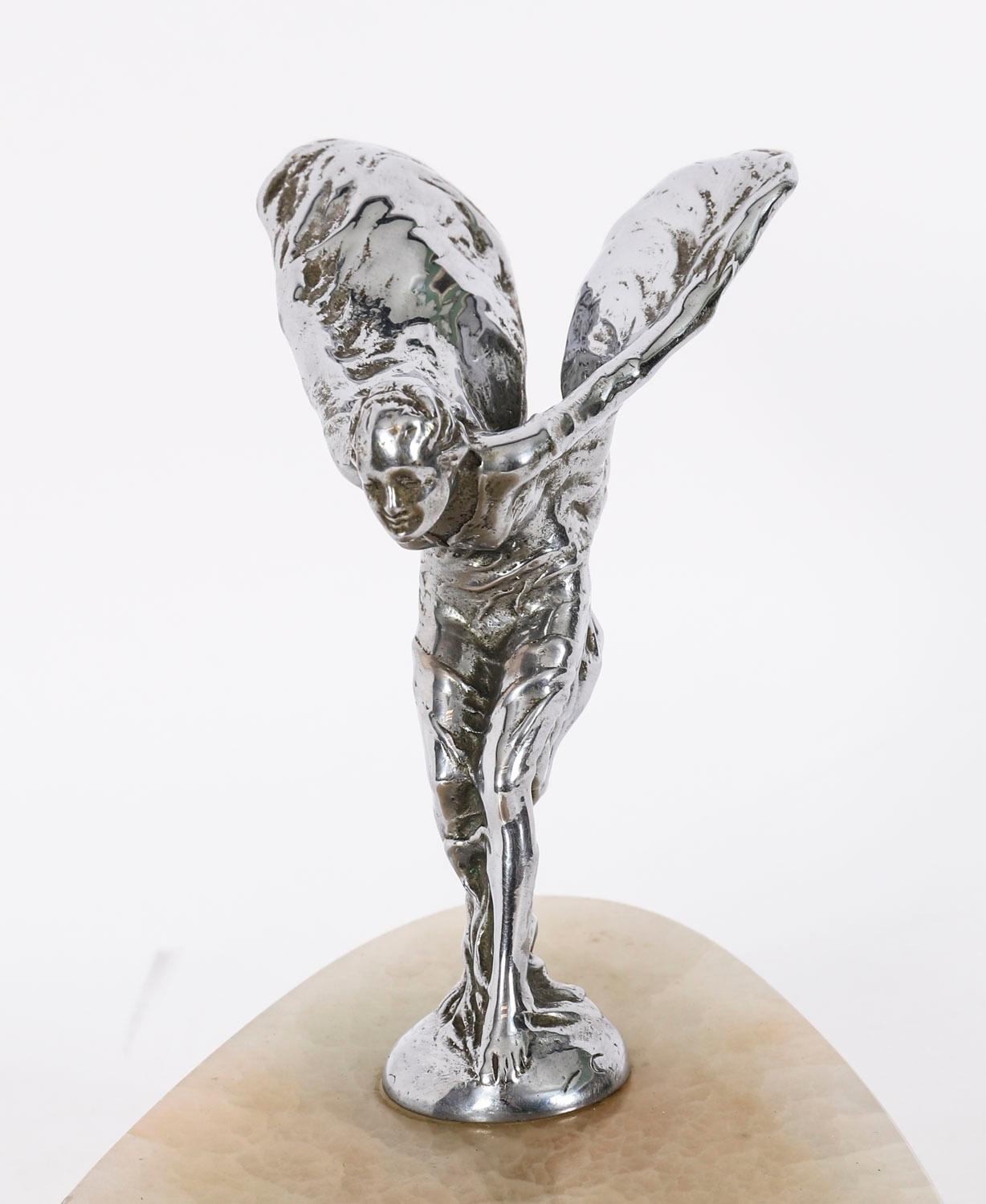 Mascotte de voiture ancienne Rolls Royce Spirit of Ecstasy Début du 20e siècle en vente 12