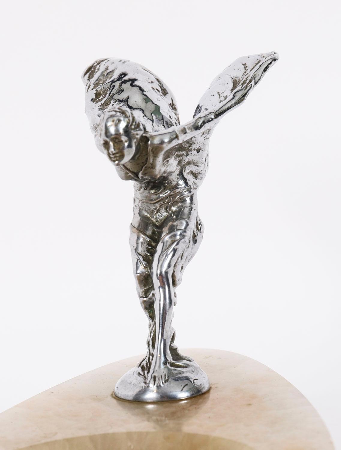 Début du 20ème siècle Mascotte de voiture ancienne Rolls Royce Spirit of Ecstasy Début du 20e siècle en vente