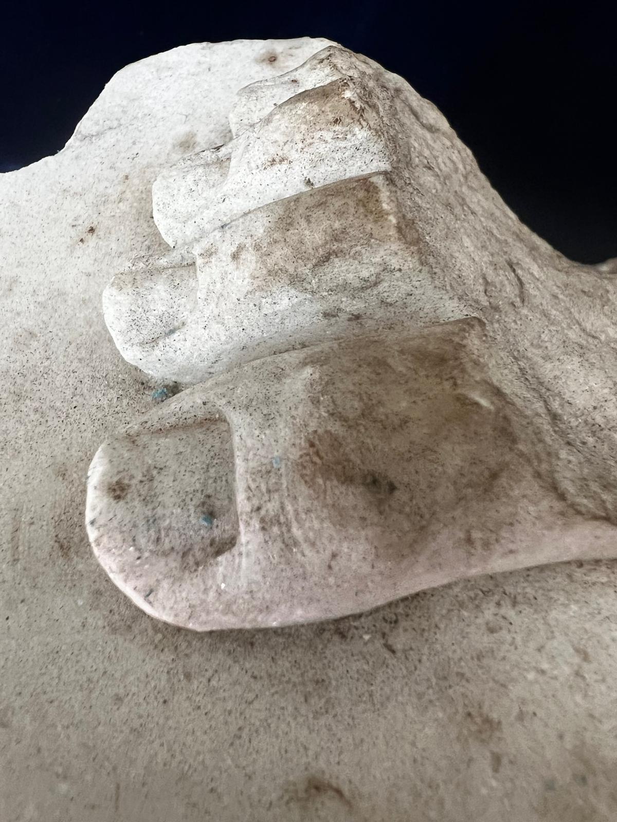 Hand-Crafted Antique Roman style Fragment of a life size Marble Woman’s sculpture For Sale