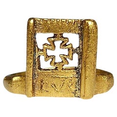 Used Roman Gold Ring