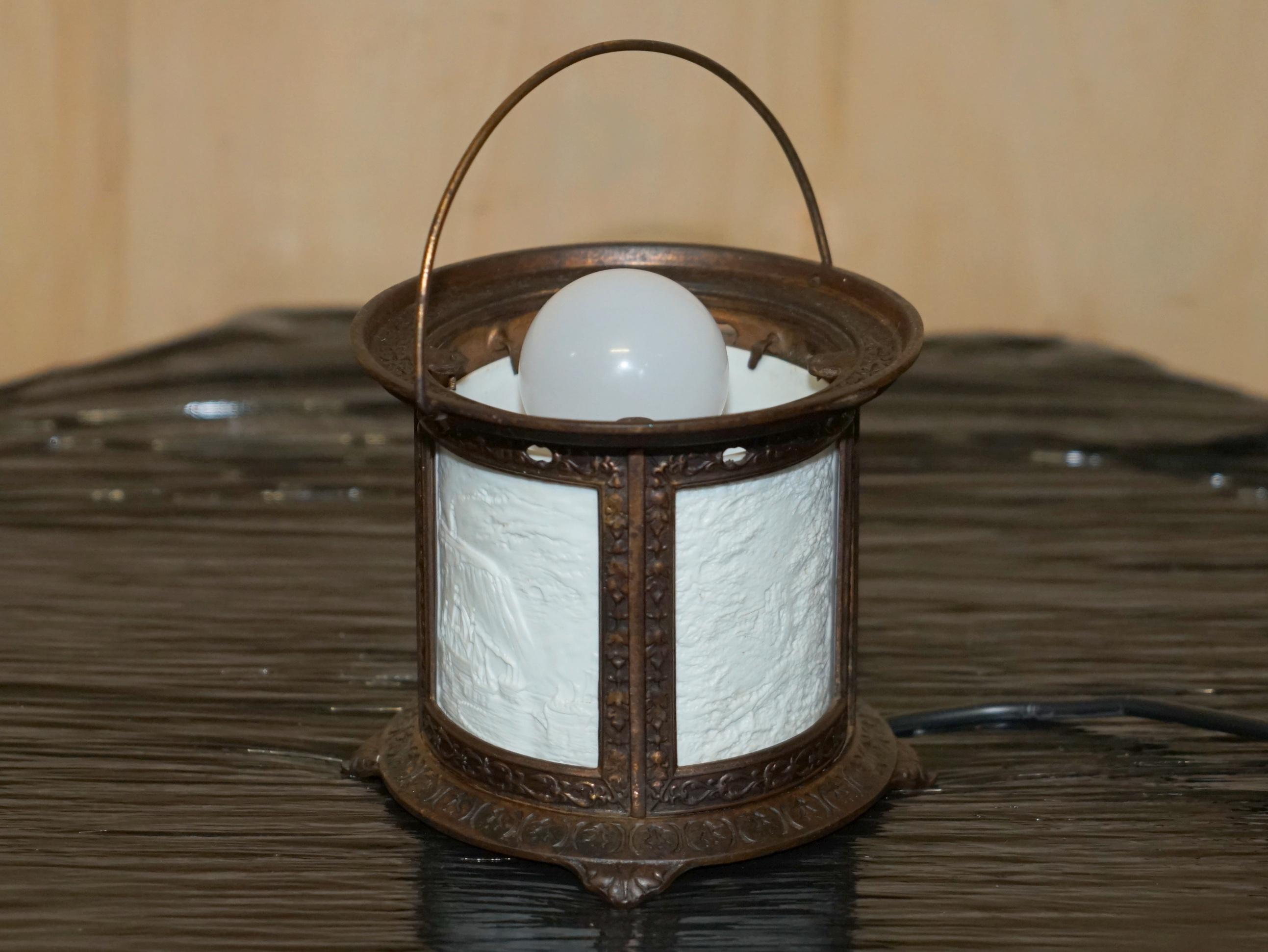 old candle lamp