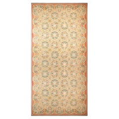 Ancien tapis Kilim roumain de Bessarabian. 17 pieds 5 pouces x 34 pieds