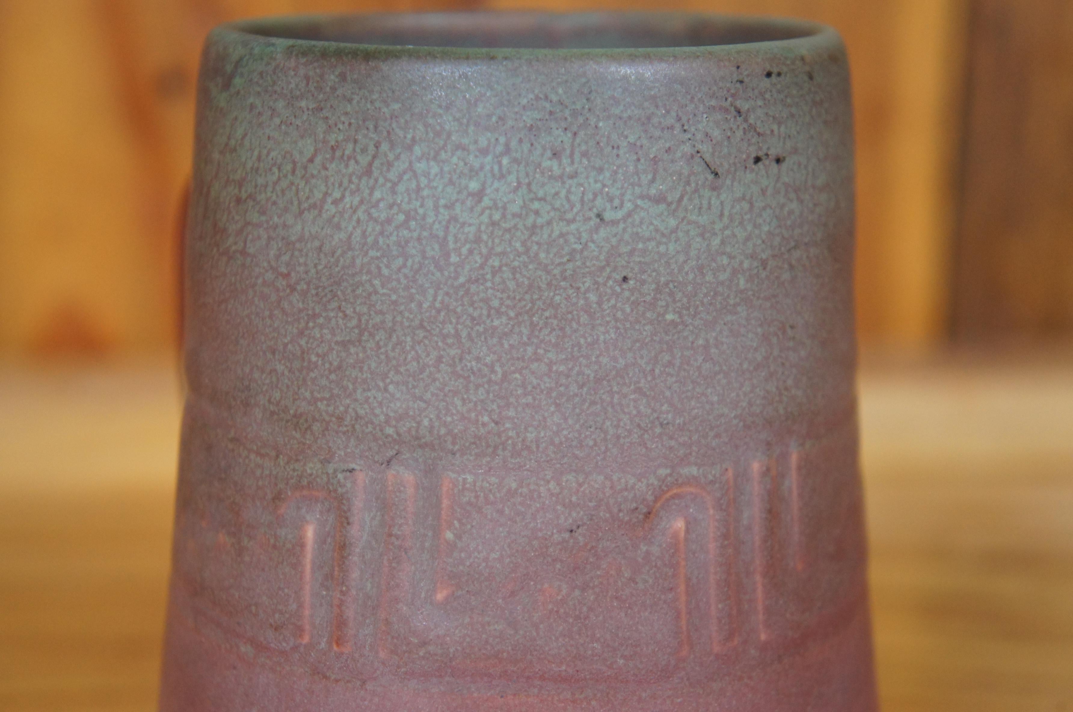 Antiquité Rookwood 1905 VII 587 Vellum Matte Glaze Mug Stein Cup 5