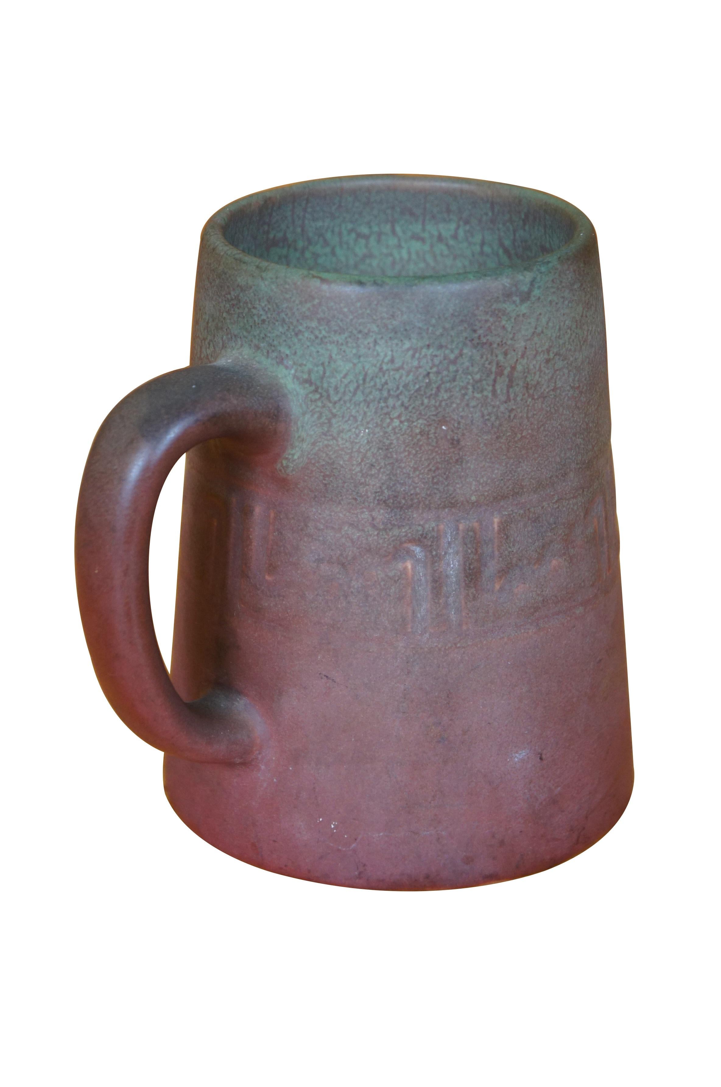Arts and Crafts Antiquité Rookwood 1905 VII 587 Vellum Matte Glaze Mug Stein Cup 5