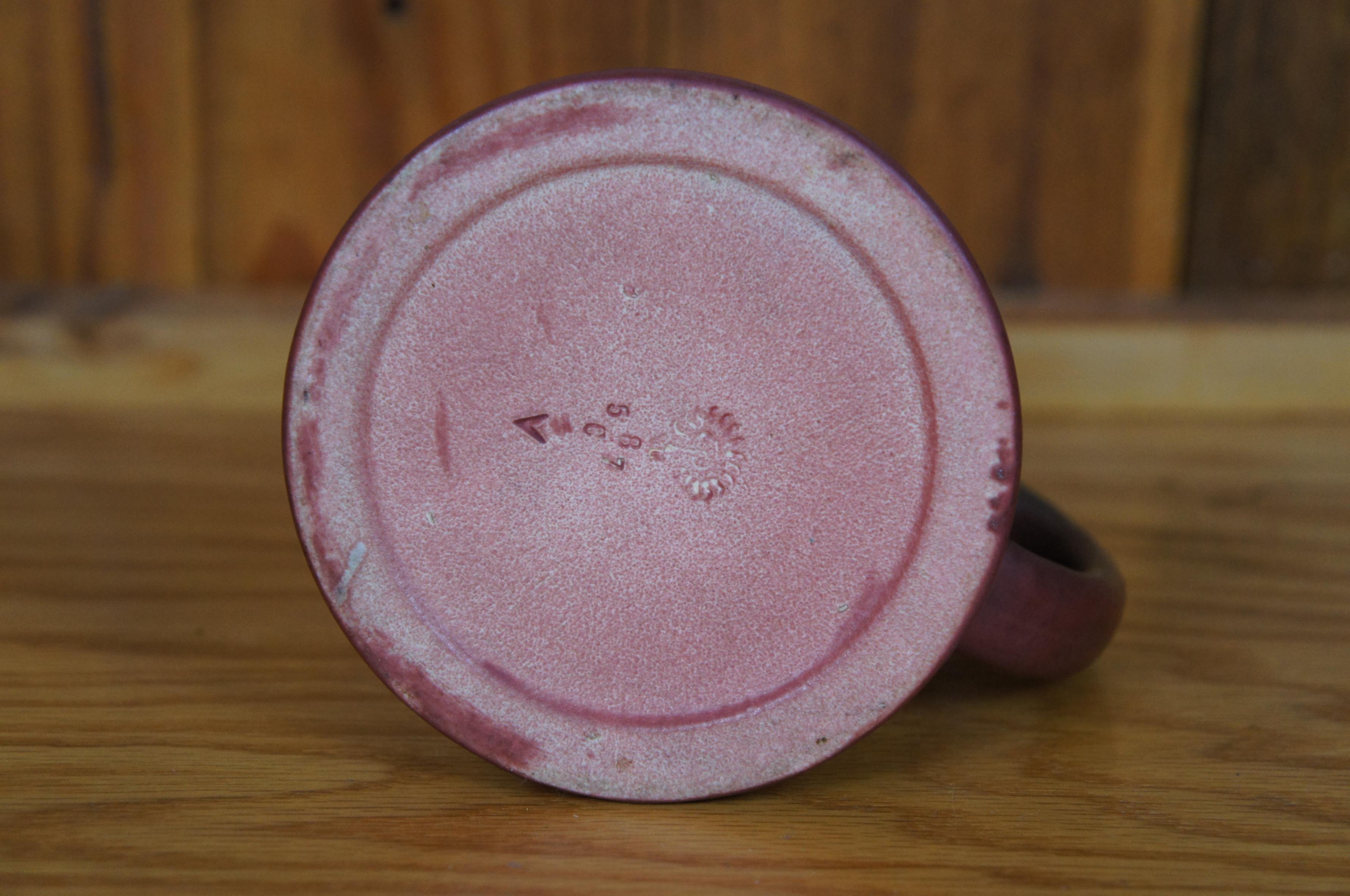 Poteries Antiquité Rookwood 1905 VII 587 Vellum Matte Glaze Mug Stein Cup 5