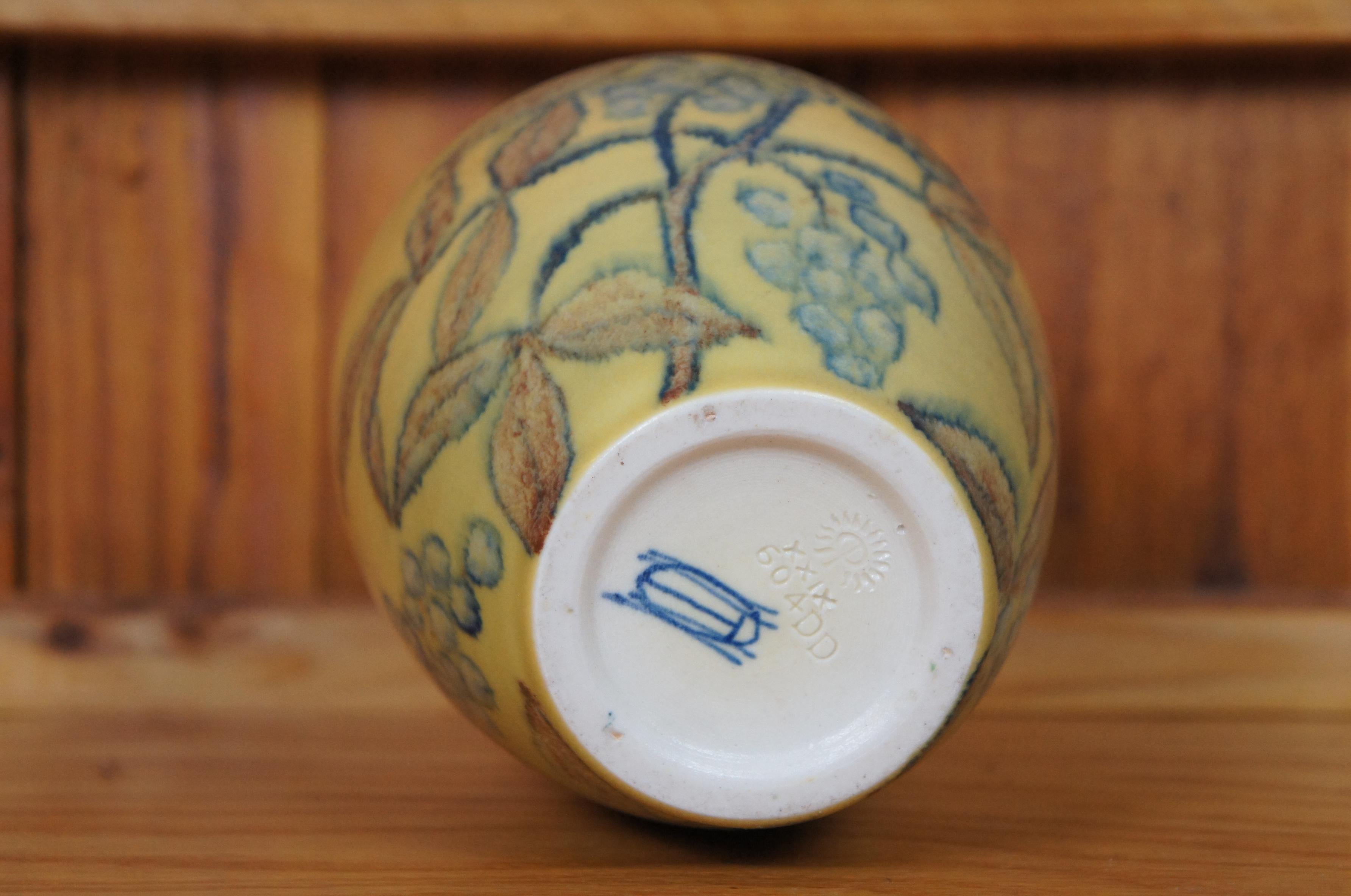 Antico Vaso Urna Rookwood 1929 XXIX Jensen Vellum Opaco 7.25