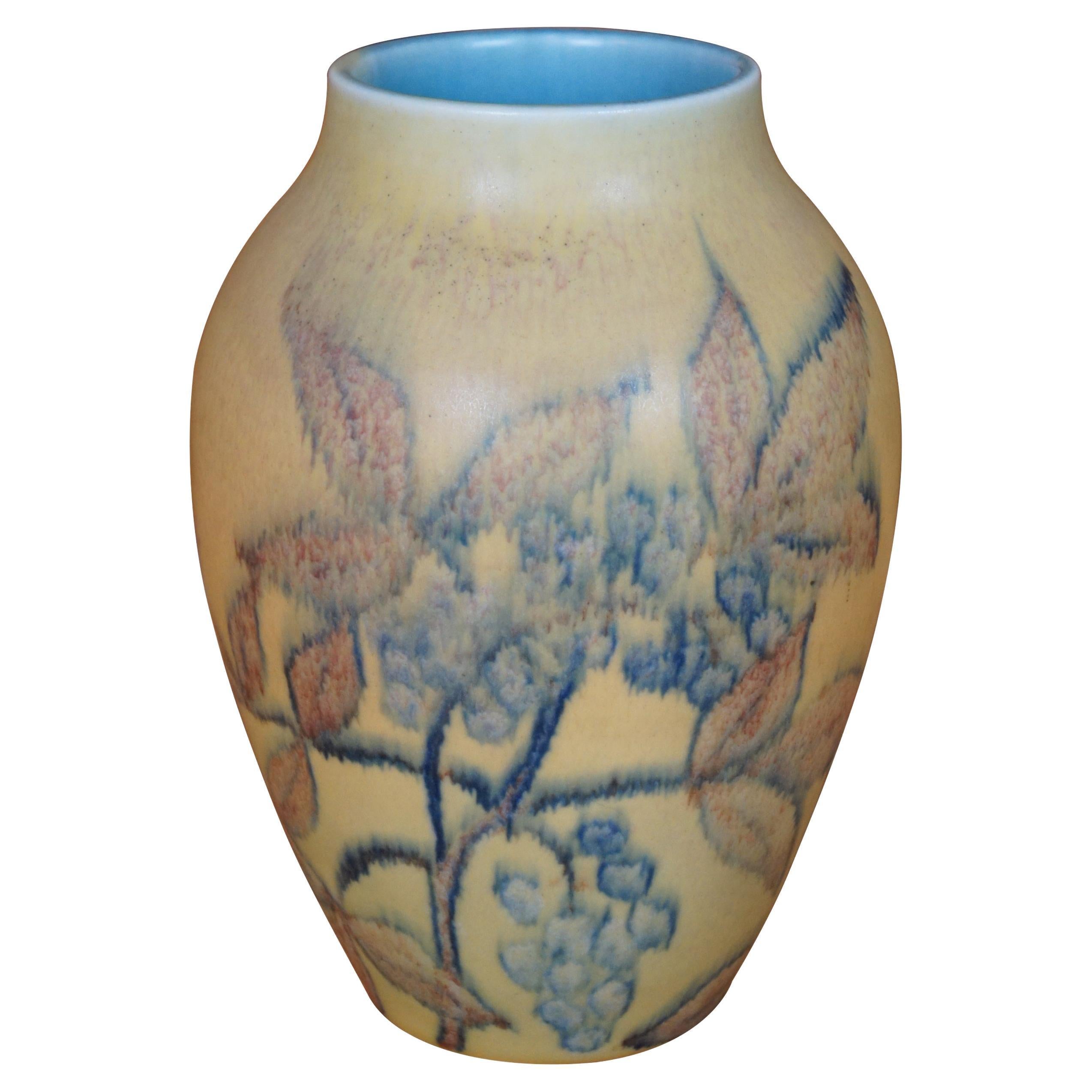 Antique Rookwood 1929 XXIX Jens Jensen Vellum Matte Glaze Vase Urn 7.25"