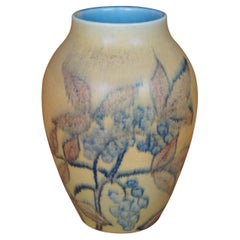 Antique Rookwood 1929 XXIX Jens Jensen Vellum Matte Glaze Vase Urn 7.25"