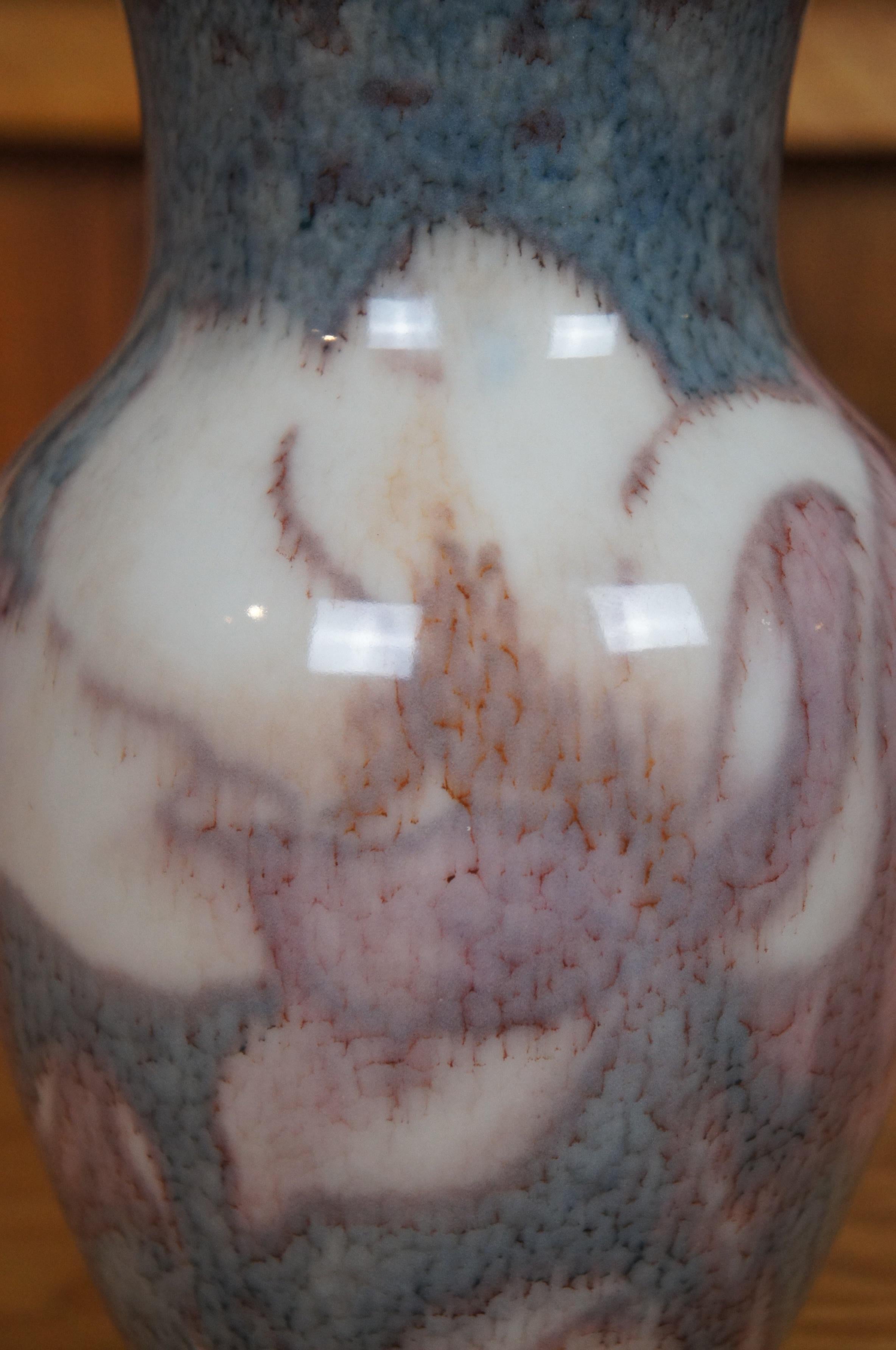 1933 Rookwood Jensen Special Demonstration Vellum Flower Vase 7.5