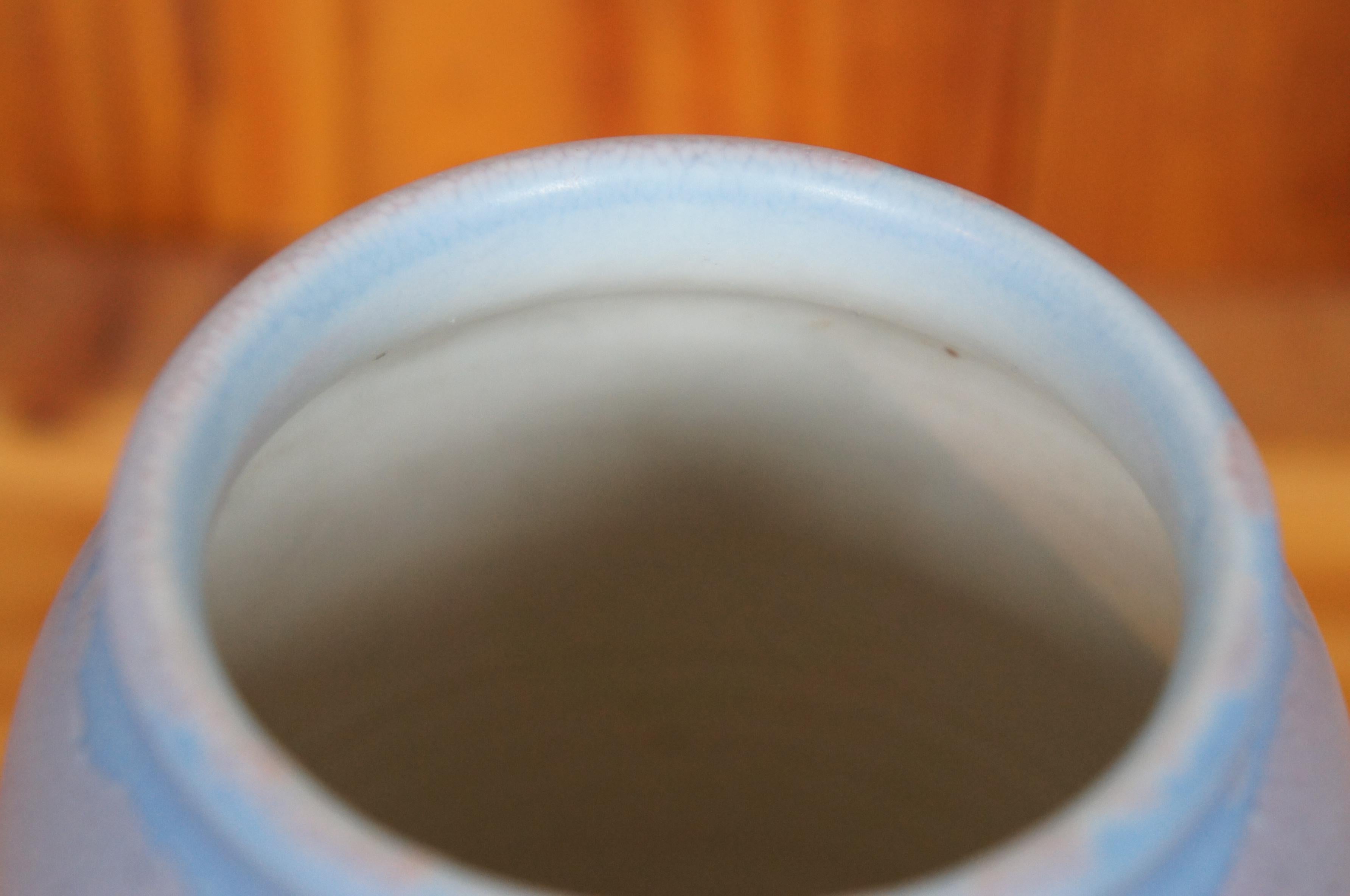 Antique Rookwood 1935 Kataro Shirayamadani Floral Vellum Mantel Urn Vase 9' 2