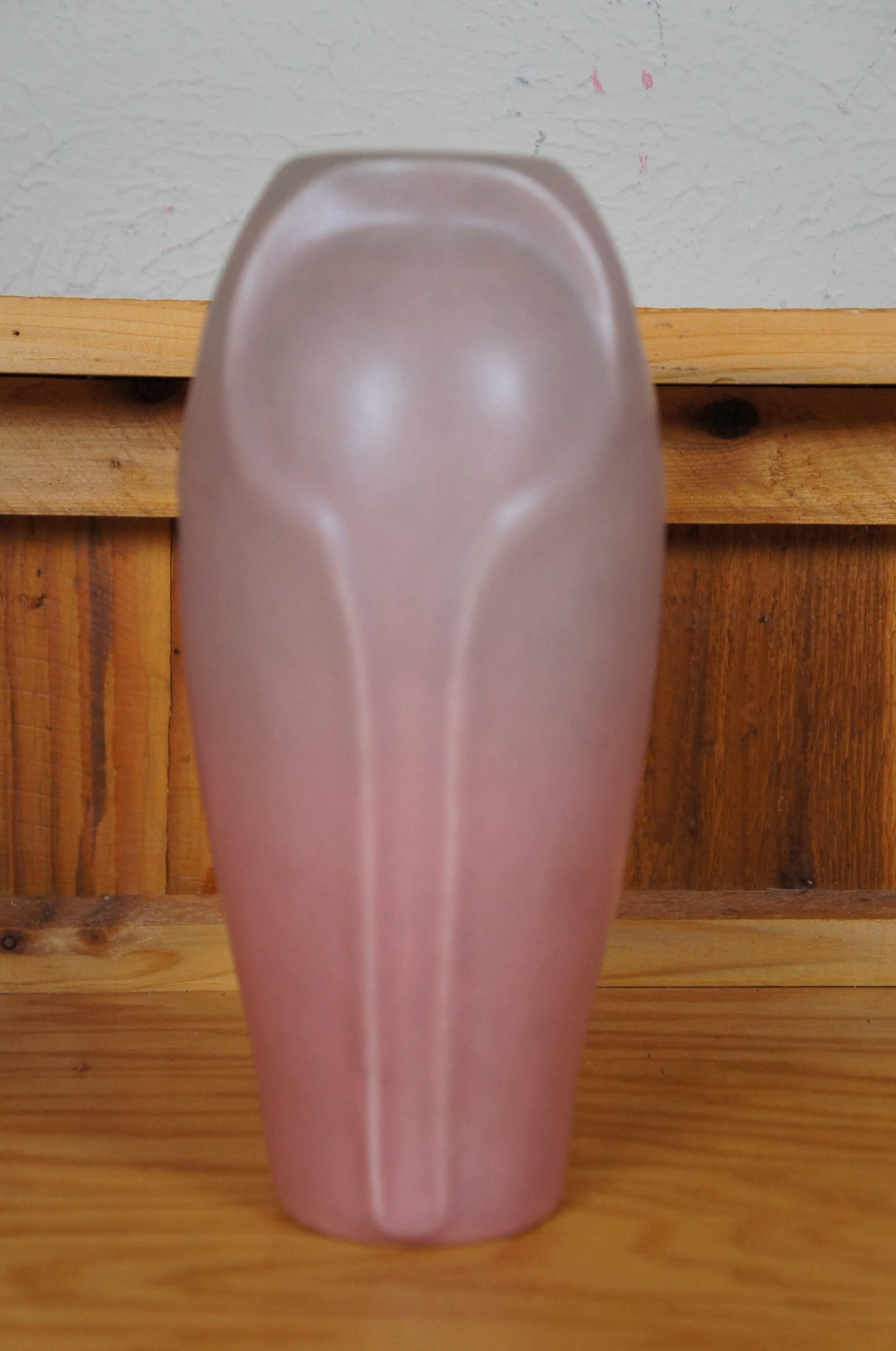 Antique Rookwood Art Deco 1920 XX Pink Matte Glaze Mantel Vase Urn 10