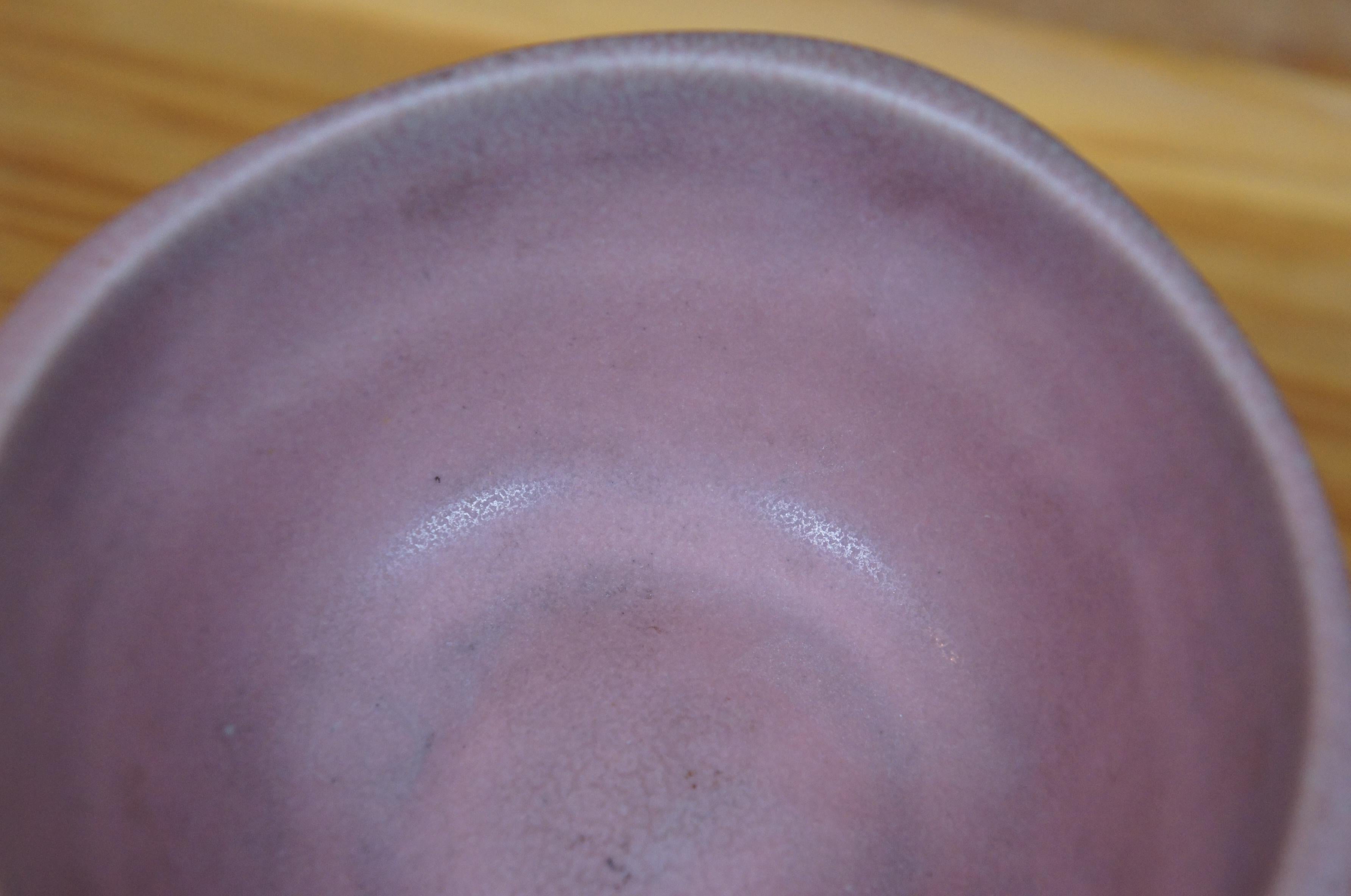 1923 Antique Rookwood Art Deco XXIII Change Dish Bowl Compote 5