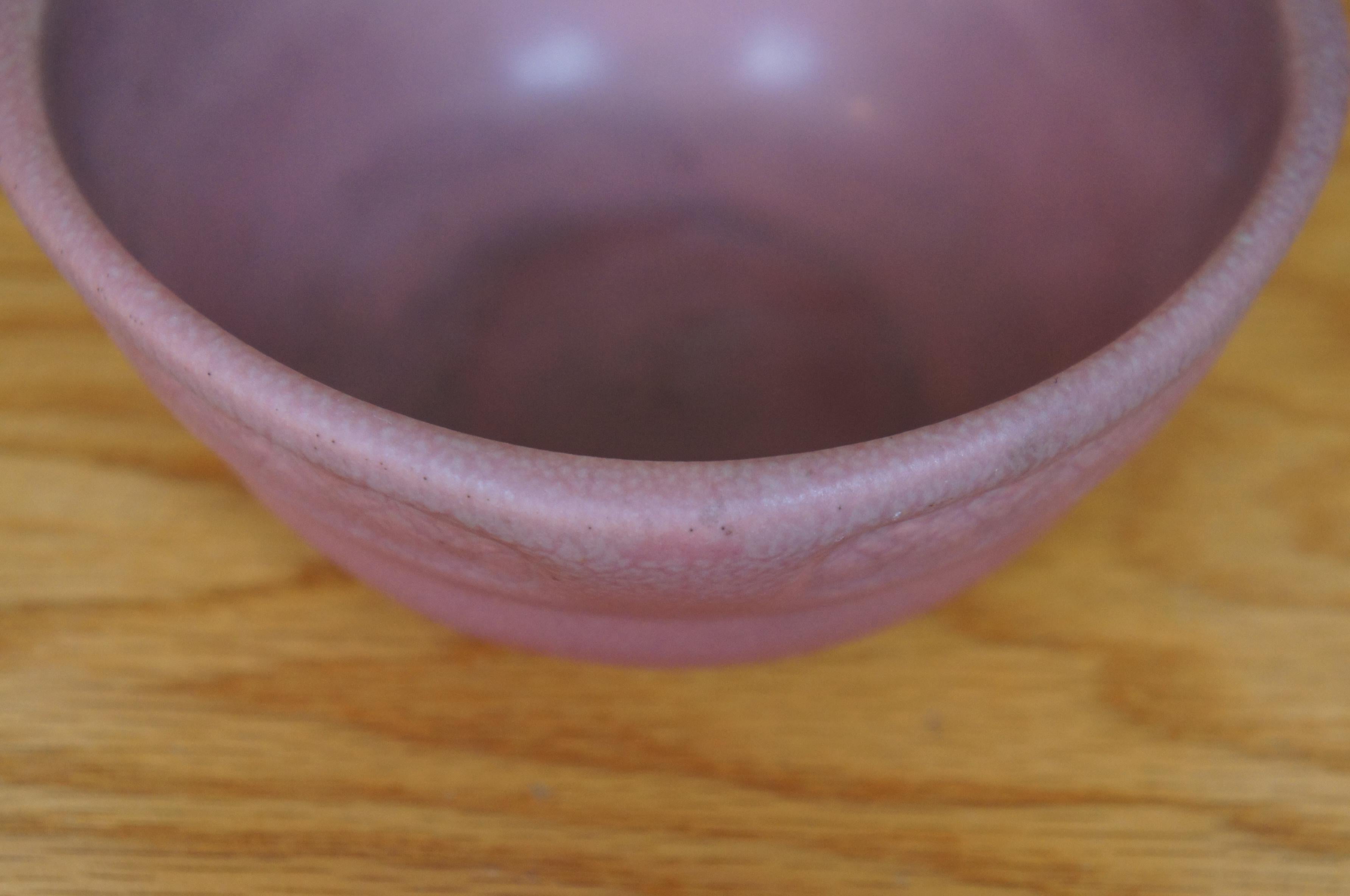 1923 Antique Rookwood Art Deco XXIII Change Dish Bowl Compote 5