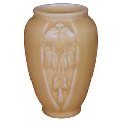 1931 Rookwood Art Deco XXXI Yellow Matte Bleeding Heart Vase 5.5"