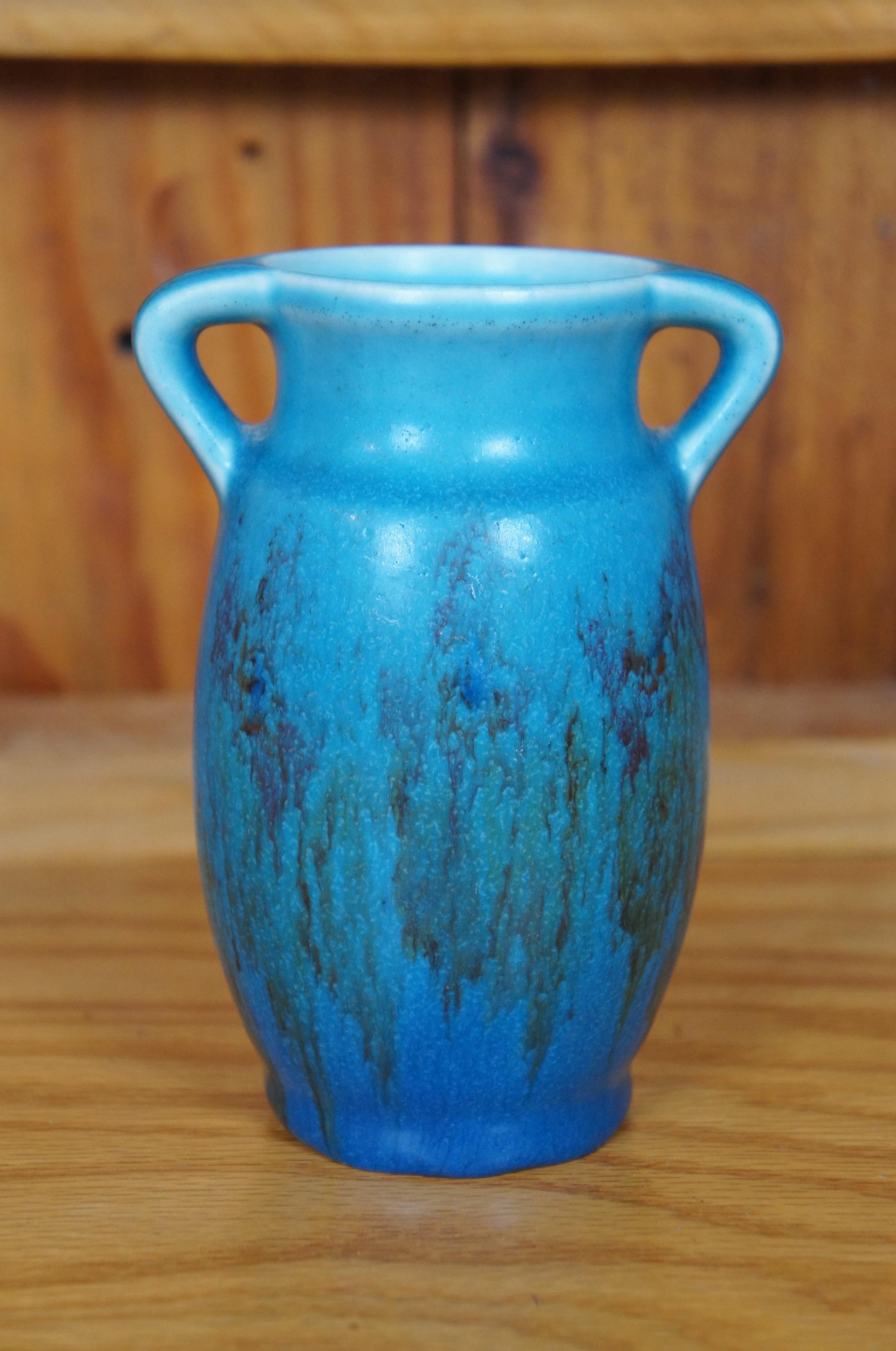 Pottery Rookwood Antique Art Deco Elizabeth Barrett 1924 XXIV 2557 Bud Vase 5