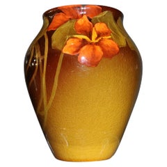 Vintage Rookwood Artist Signed Sallie Toohey Standard Art Pottery Vase, 1903
