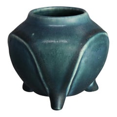 Antique Rookwood Arts & Crafts Art Pottery Footed Vase, 1921