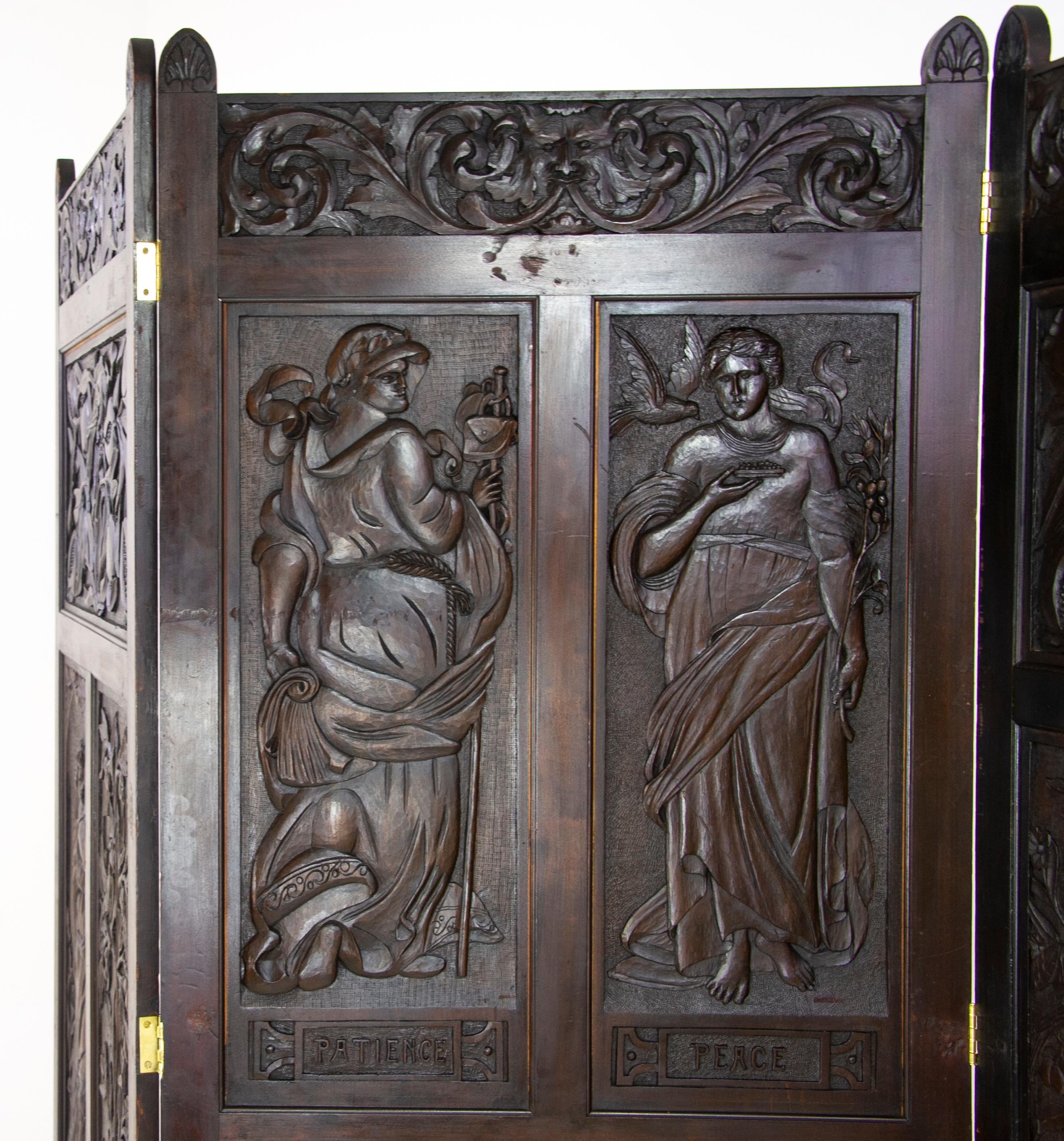 antique room dividers