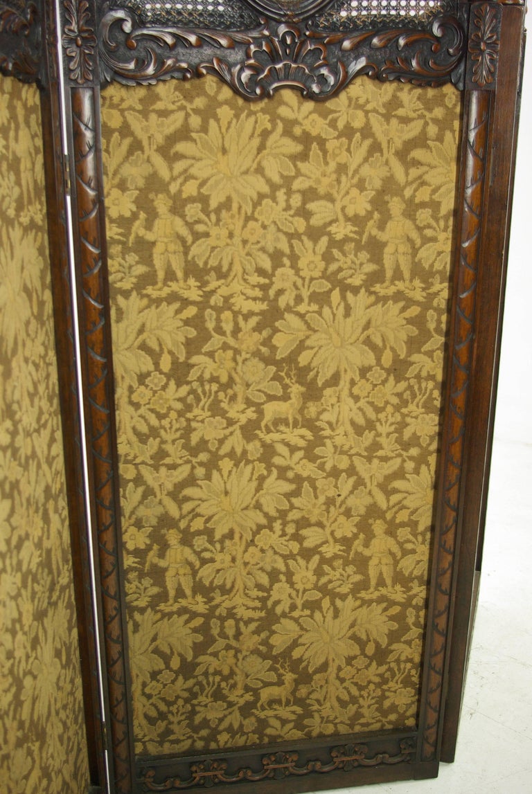 Antique Room Divider, Privacy Screen, England 1890, Antique Furniture