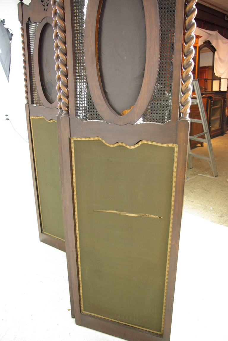 Antique Room Divider, Privacy Screen, England 1890, Antique Furniture