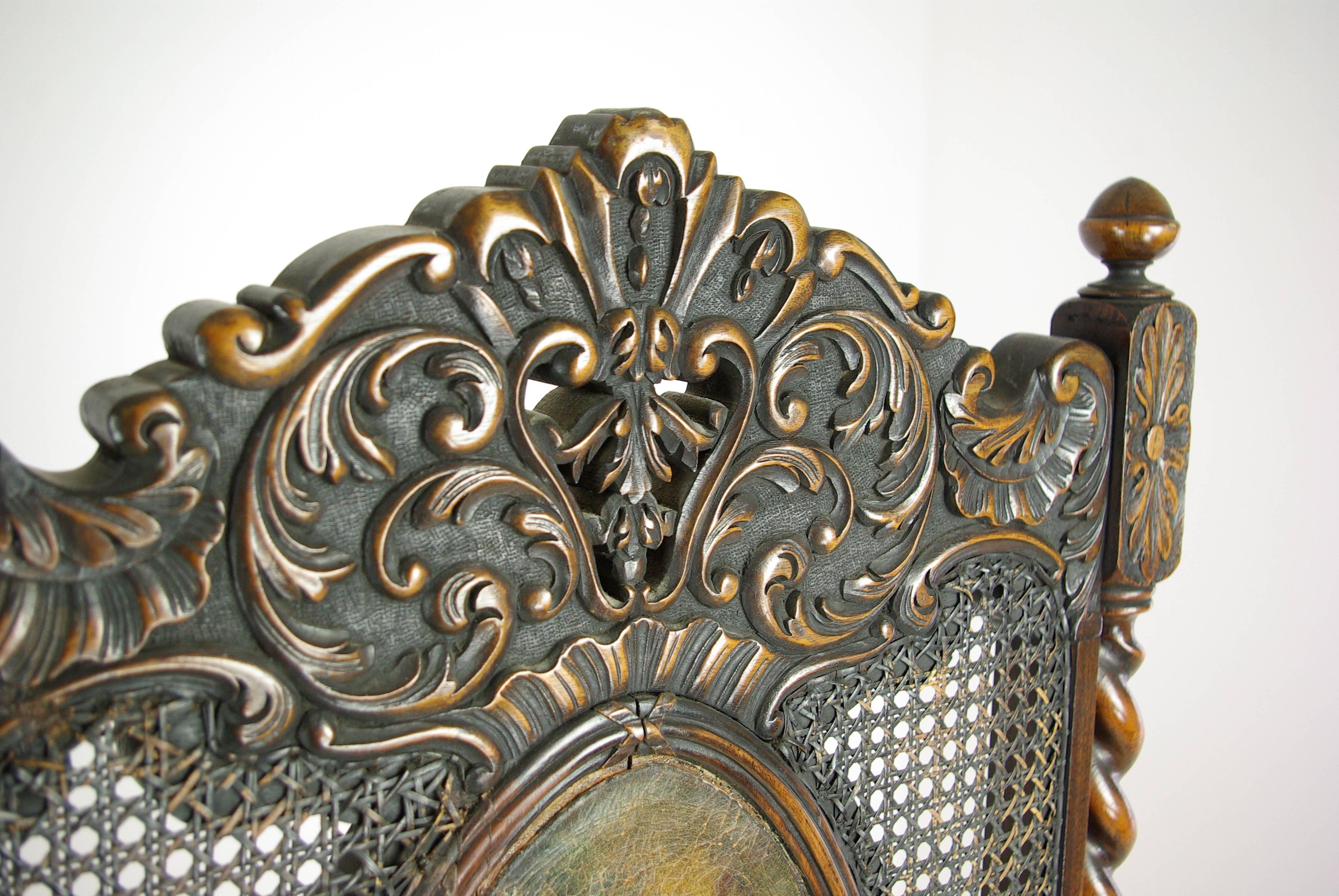 Séparation de pièce ancienne, paravent à confidentialité, Angleterre 1890, mobilier ancien 2
