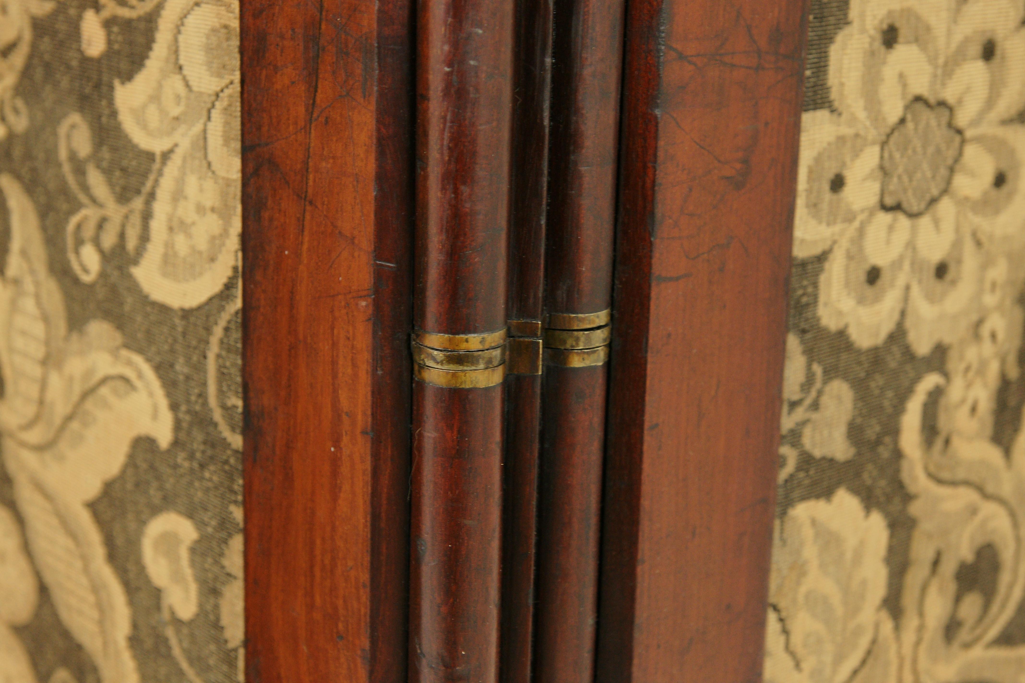 Walnut Antique Room Divider, Privacy Screen, Folding Screen, Scotland, 1880, B1412