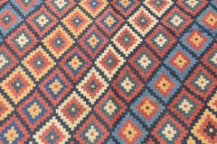 Antique Room-Size Qashqai Kilim