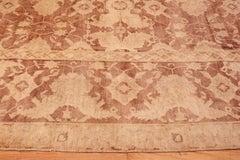 Antique Room Sized Indian Agra Rug. 9 ft 2 in x 11 ft 8 in