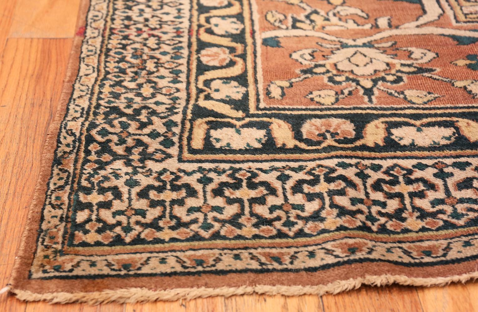 Antique Room Sized Persian Khorassan Carpet. Size: 9 ft 9 in x 12 ft  2