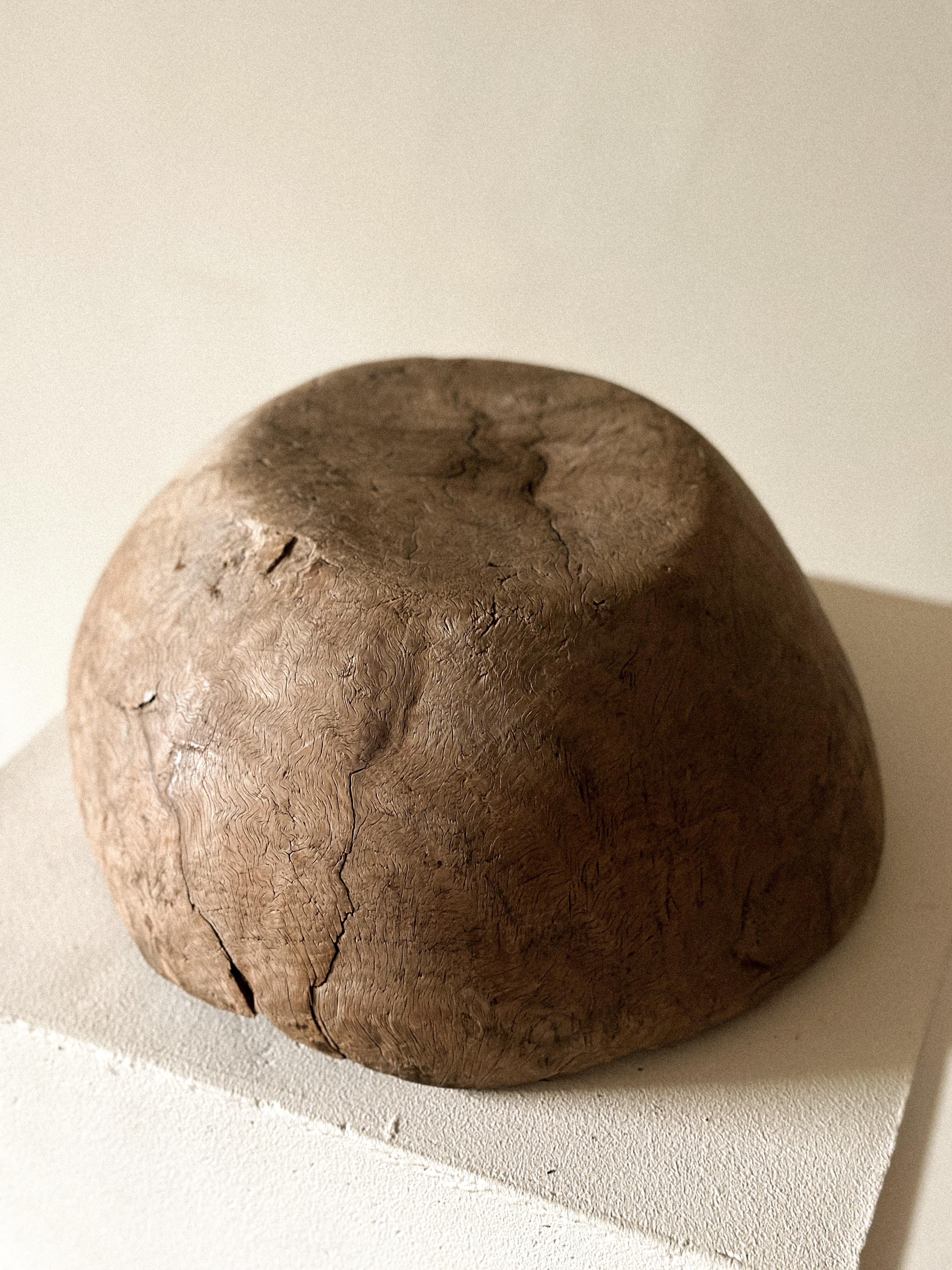 Antike Wurzelschale, Wabi Sabi-Stil, Skandinavien 1800er Jahre im Zustand „Gut“ im Angebot in Hønefoss, 30