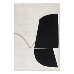 Antique Rose and Black in Silk and New Zealand Wool