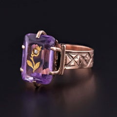 Antiker Rose von Sharon Ring aus 10k Gold