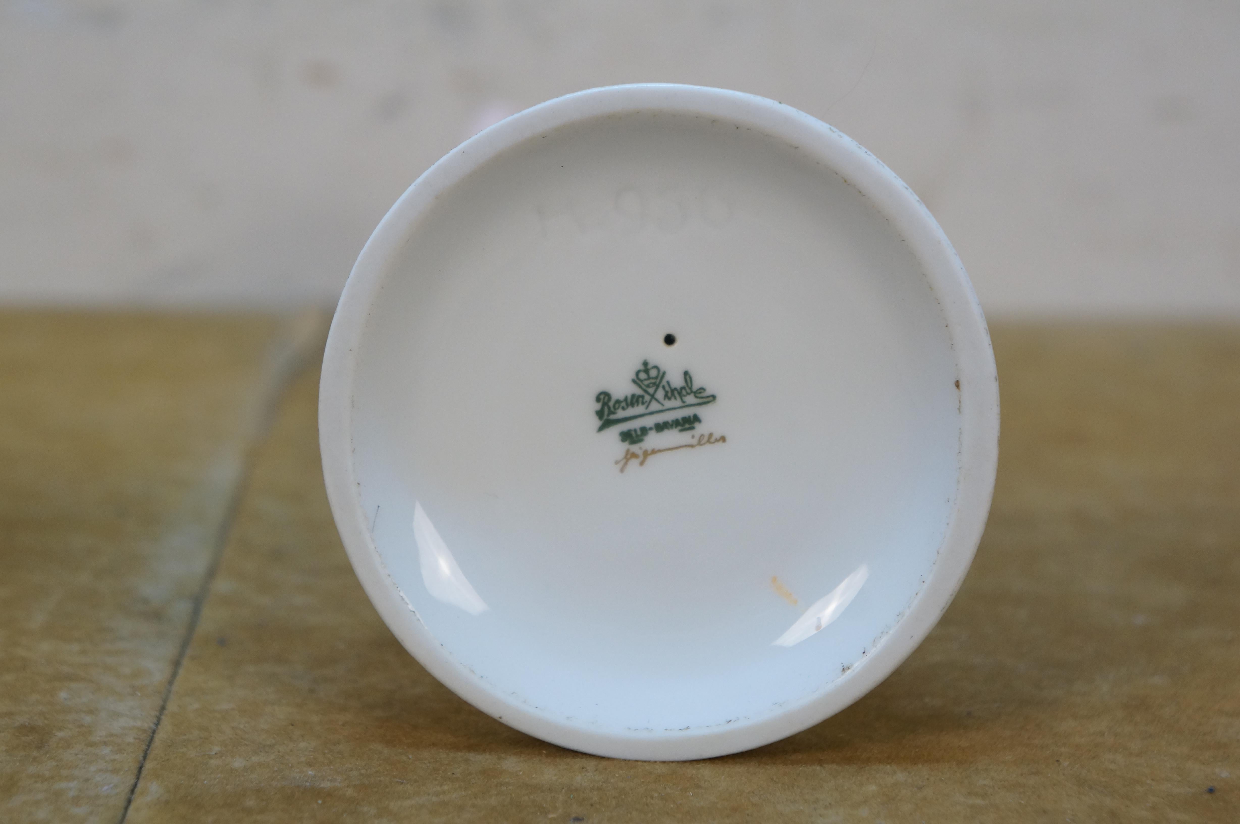 Antico Rosenthal Gustav Oppel Salambo in porcellana con incantatore di serpenti in vendita 6