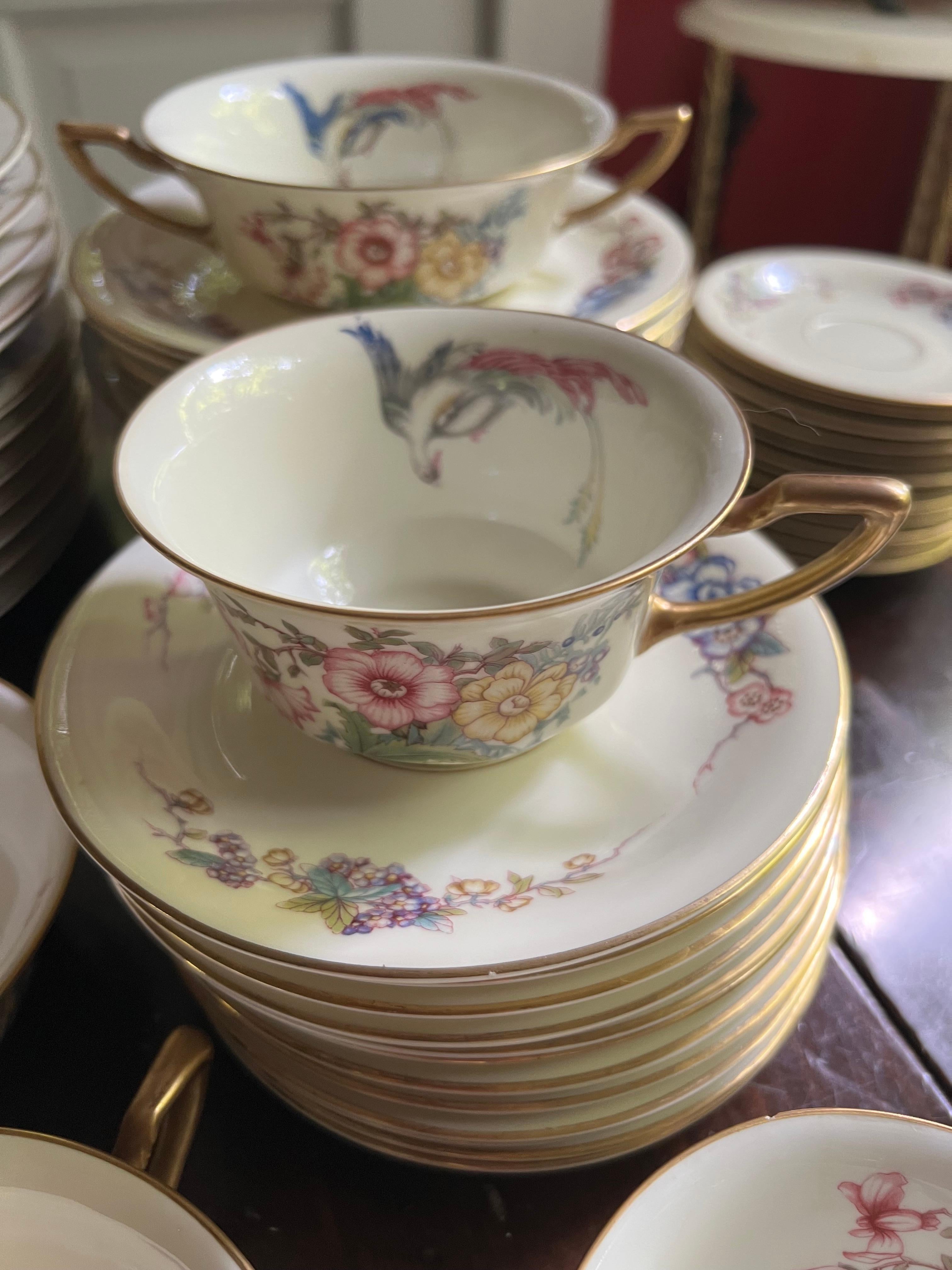 Juego antiguo de porcelana fina Rosenthal Ivory Bavaria Phoenix- 87 piezas en venta 3