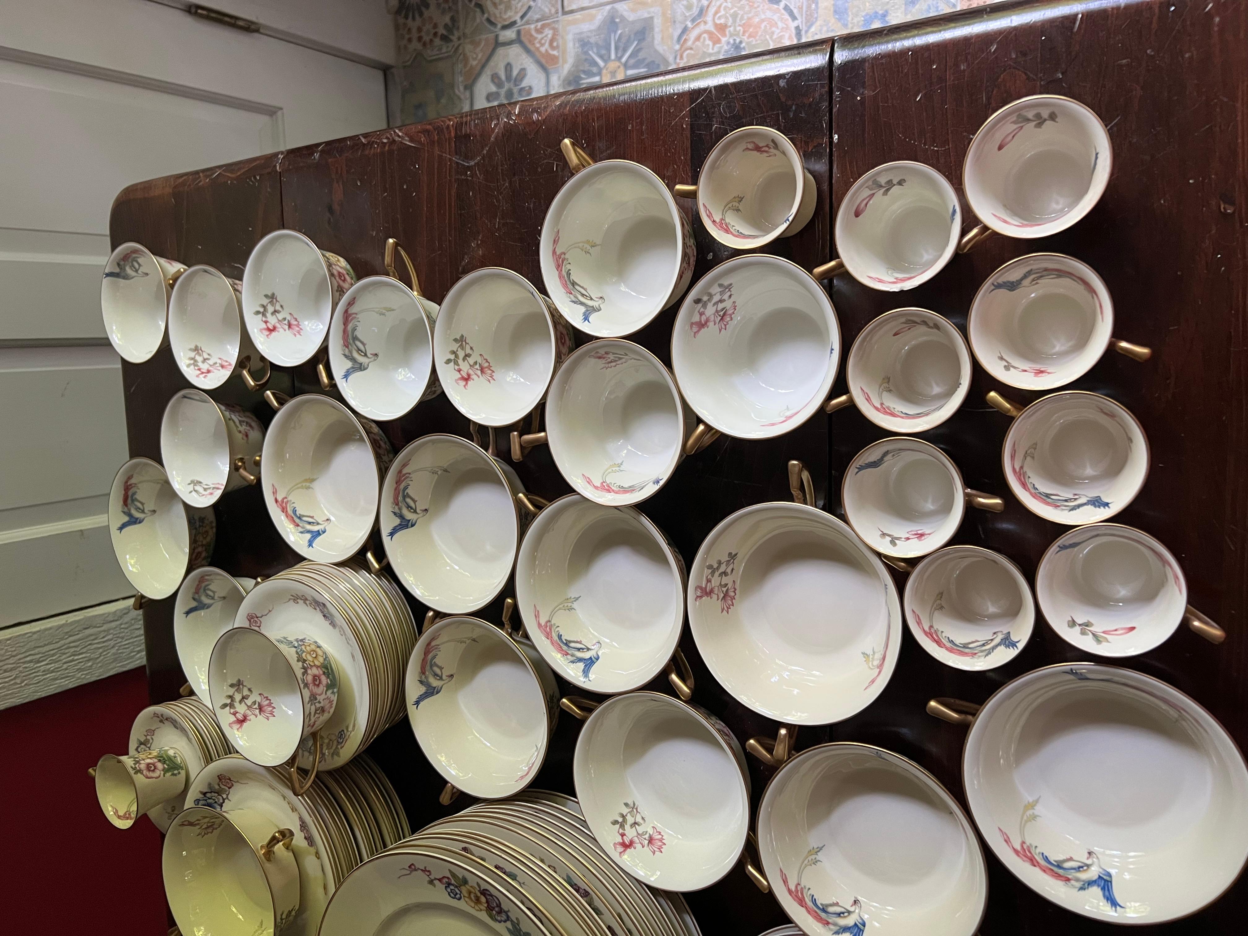 Juego antiguo de porcelana fina Rosenthal Ivory Bavaria Phoenix- 87 piezas en venta 7