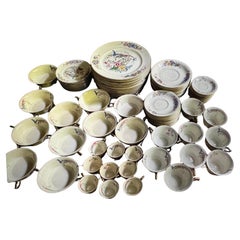 Antique Rosenthal Ivory Bavaria Phoenix Fine China Set- 87 Pieces