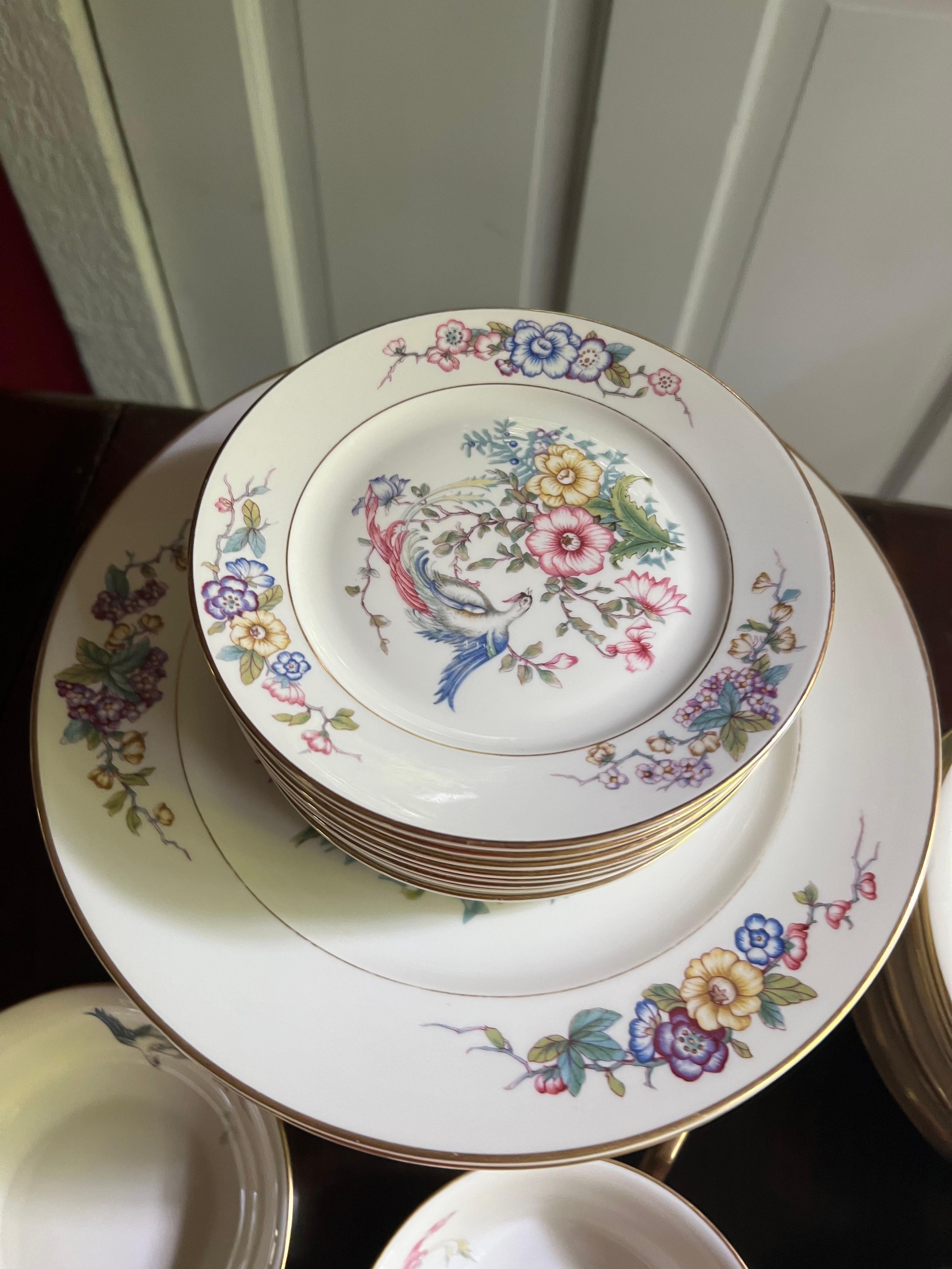 Juego antiguo de porcelana fina Rosenthal Ivory Bavaria Phoenix- 87 piezas Porcelana en venta