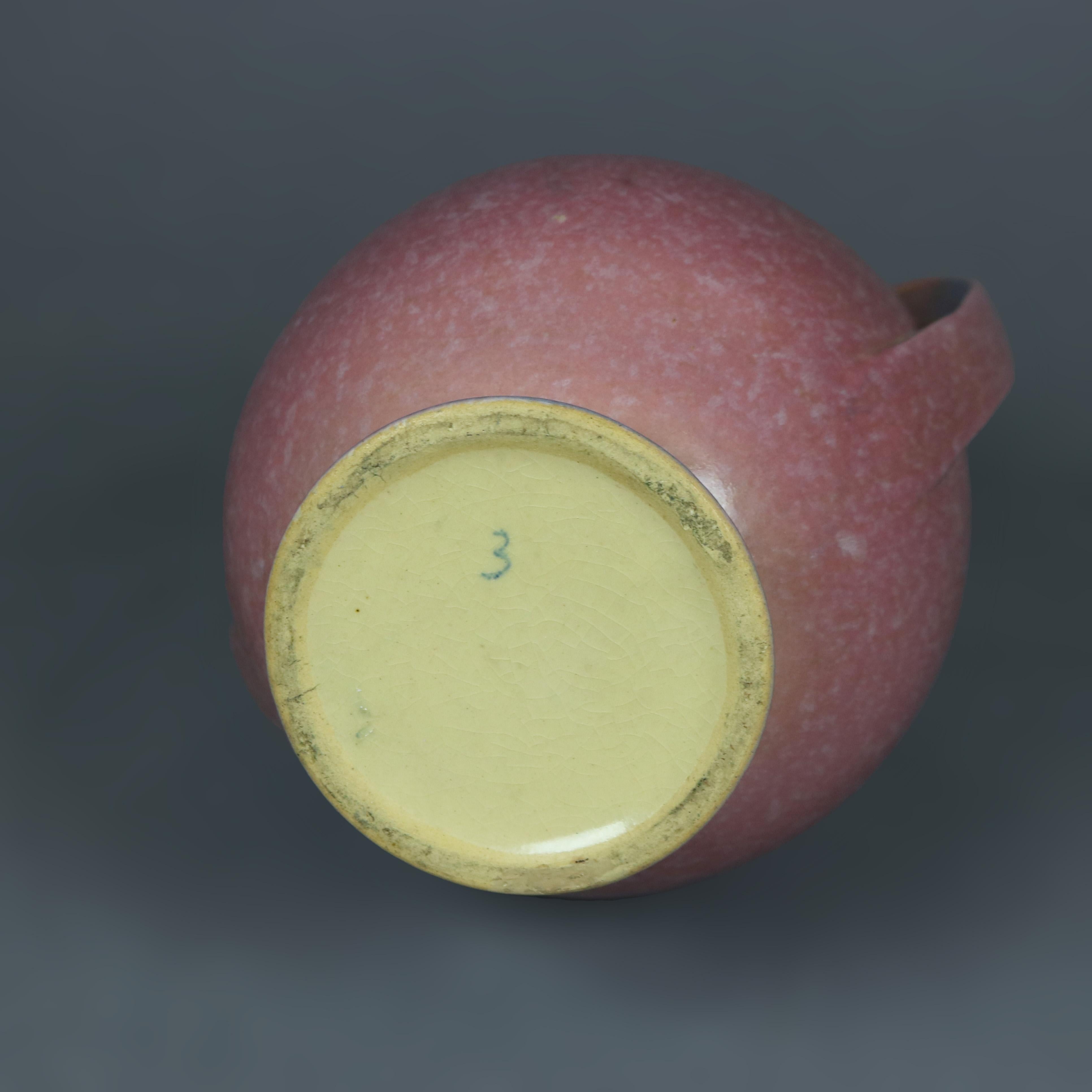20th Century Antique Roseville Baneda Art Pottery Vase, circa 1930