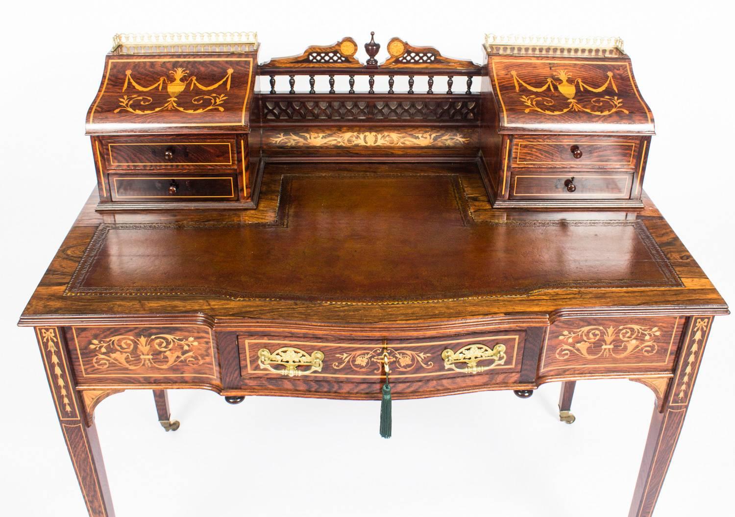 antique rosewood desk