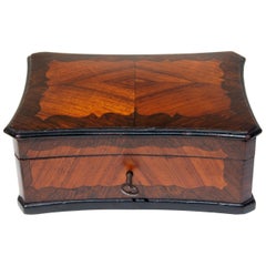 Antique Rosewood Inlaid Box
